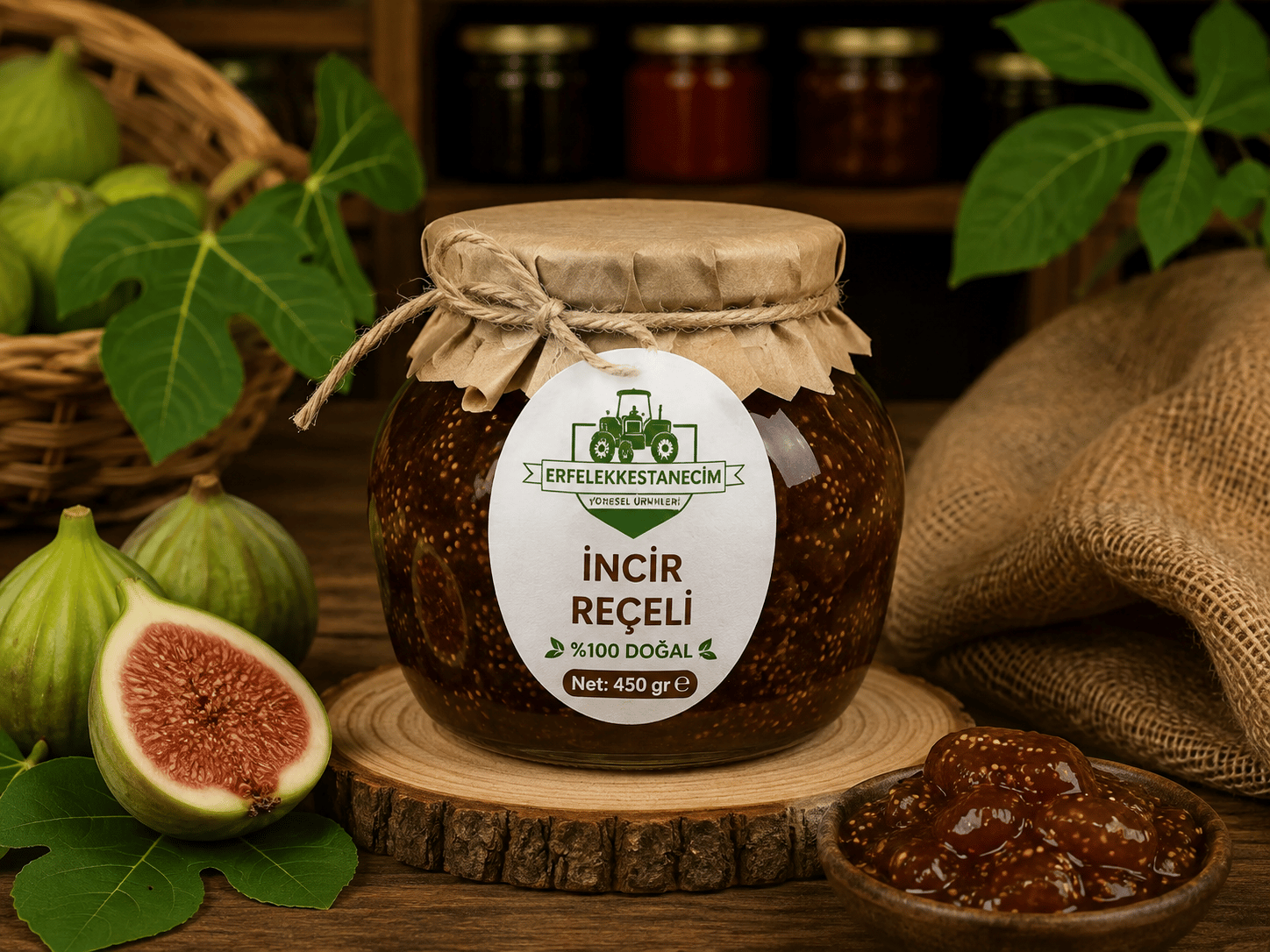 İncir Reçeli 450 GR