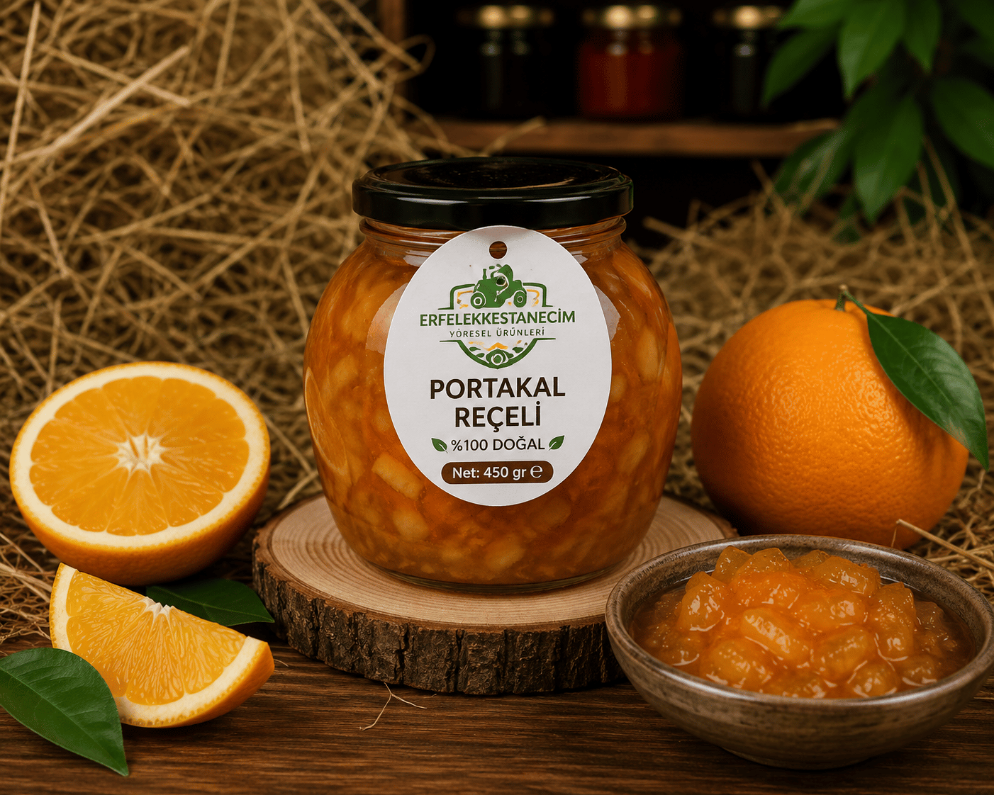 Portakal Reçeli 450 GR
