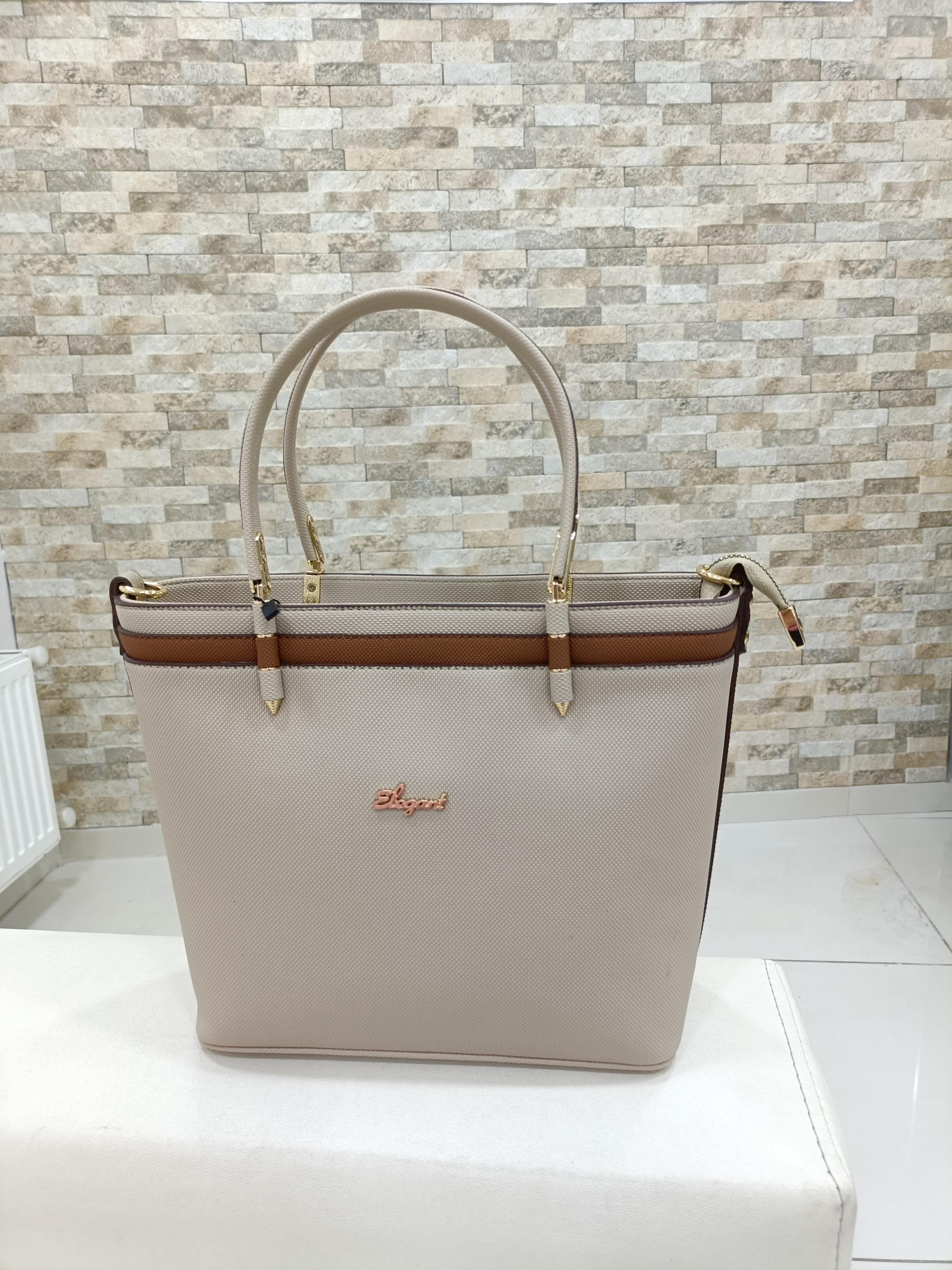 Elegant Bej Çanta