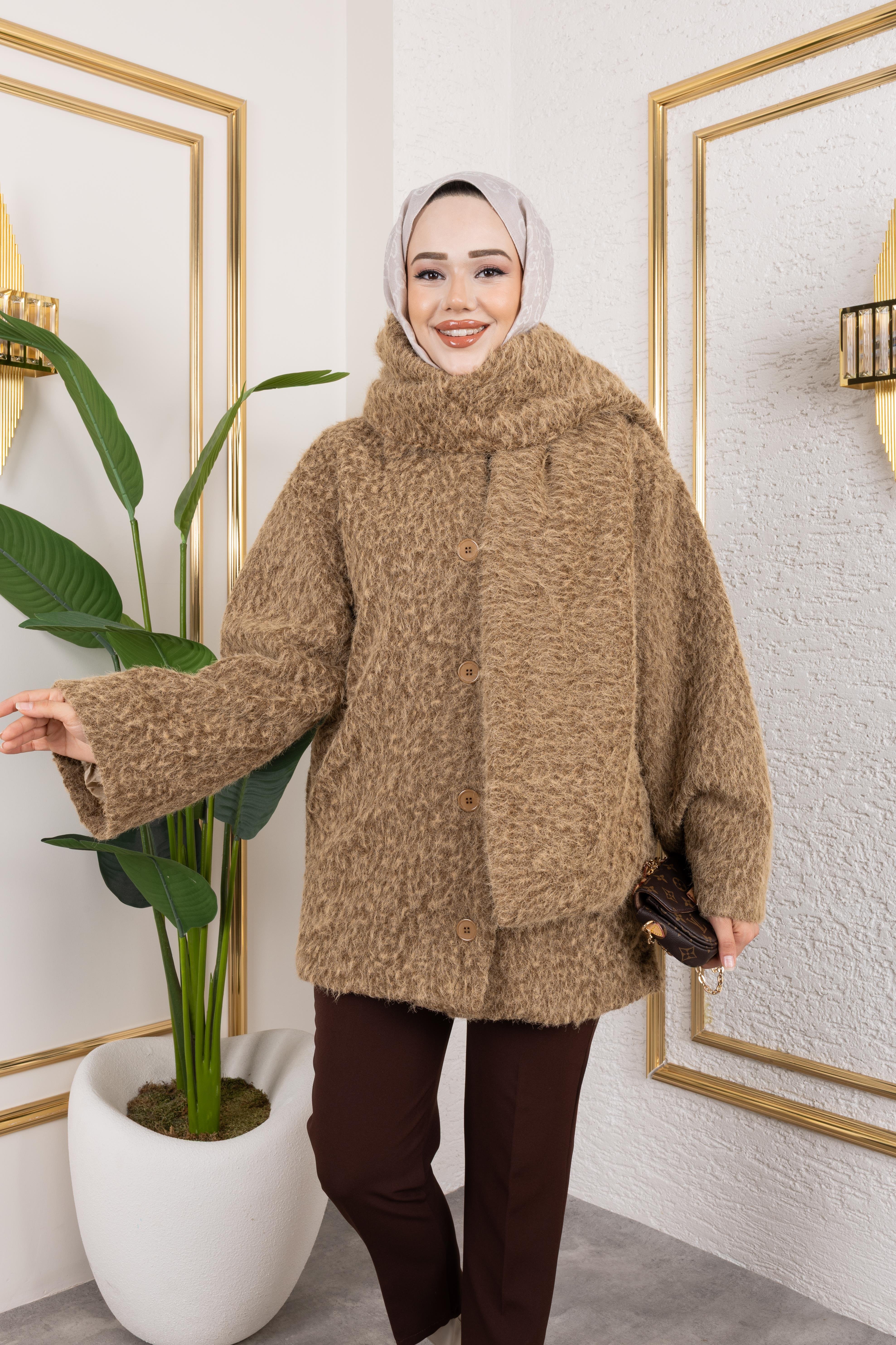 Kahve Atkılı Kaban