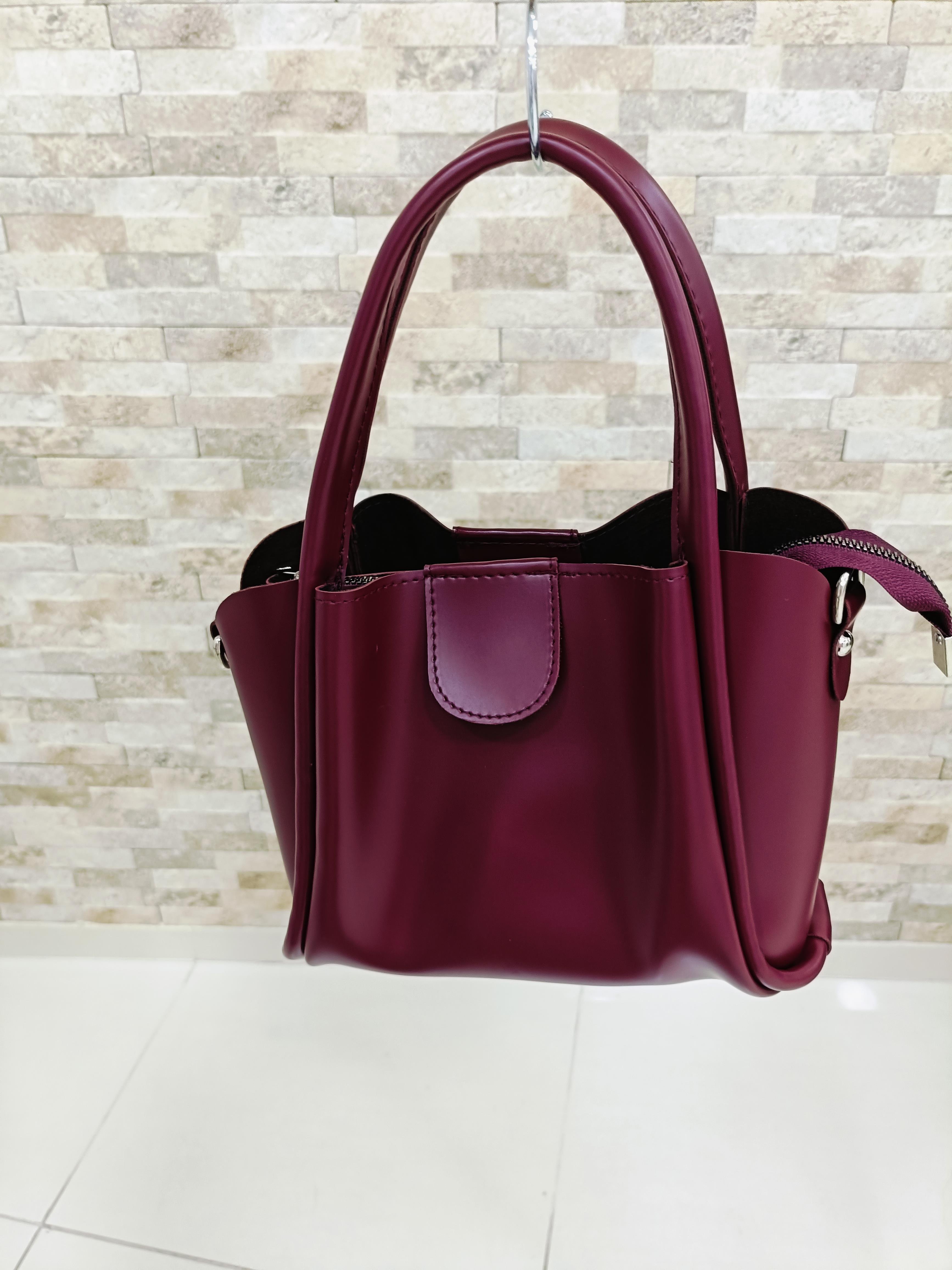 Mini Bordo El Çantası