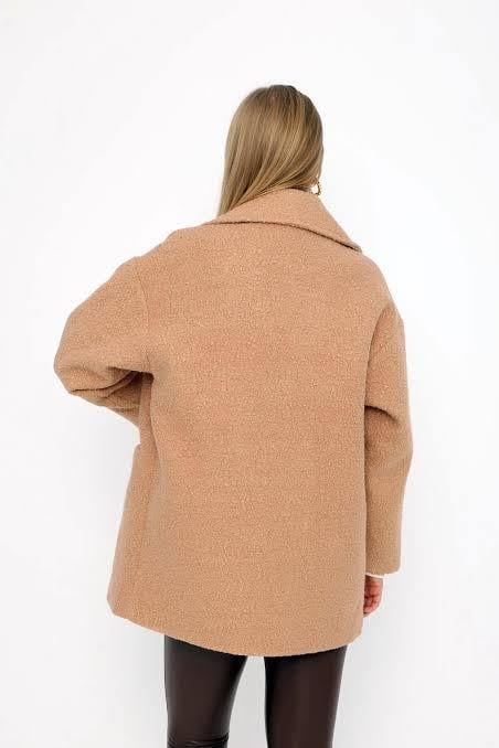 Camel Rengi Teddy Oversize Kaban