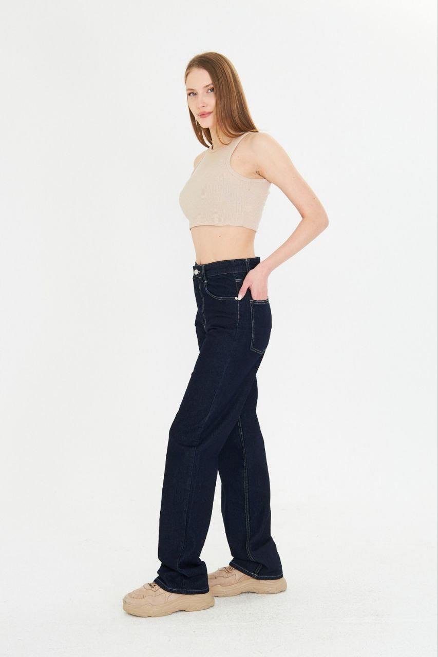 Raw Wideleg Jean