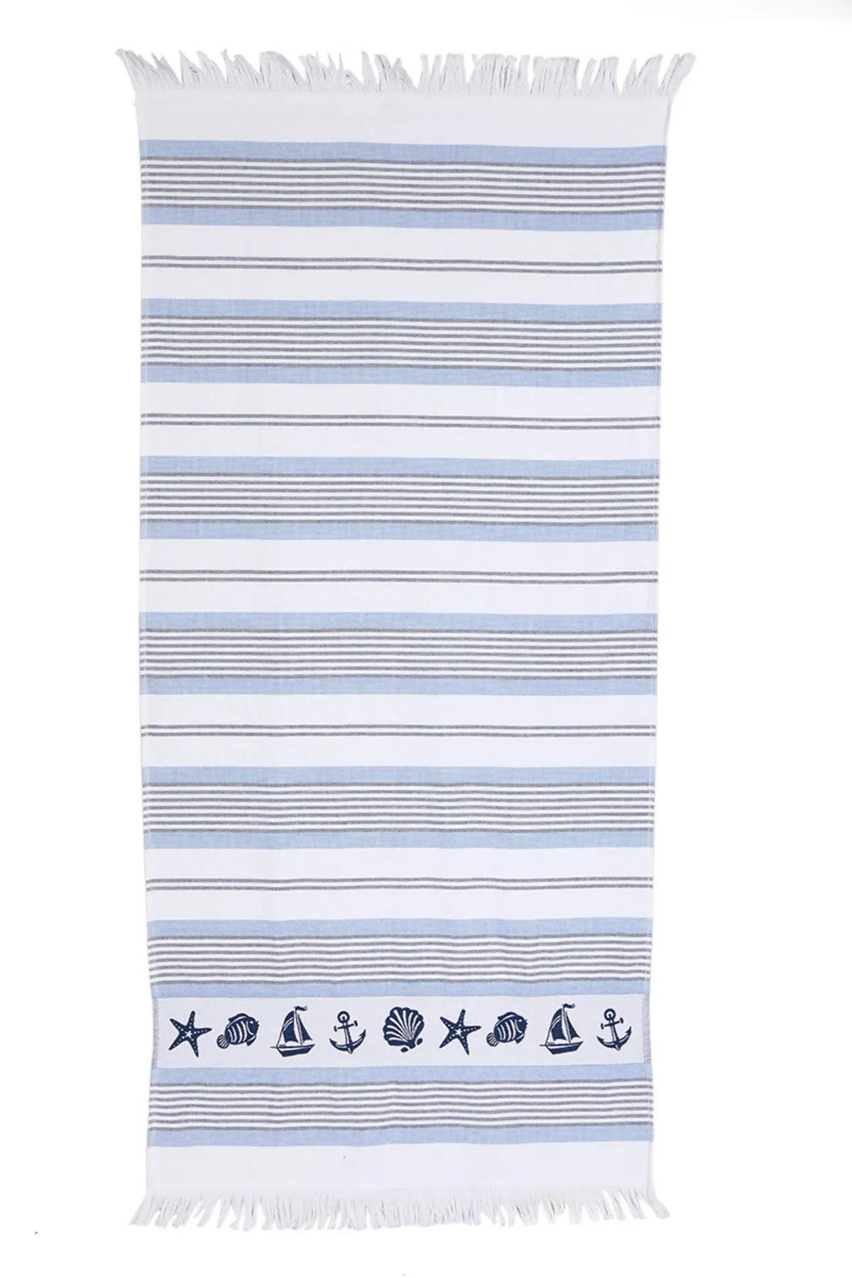 Özdilek Model 70x150 Cm Peştamal Mavi Plaj Havlusu