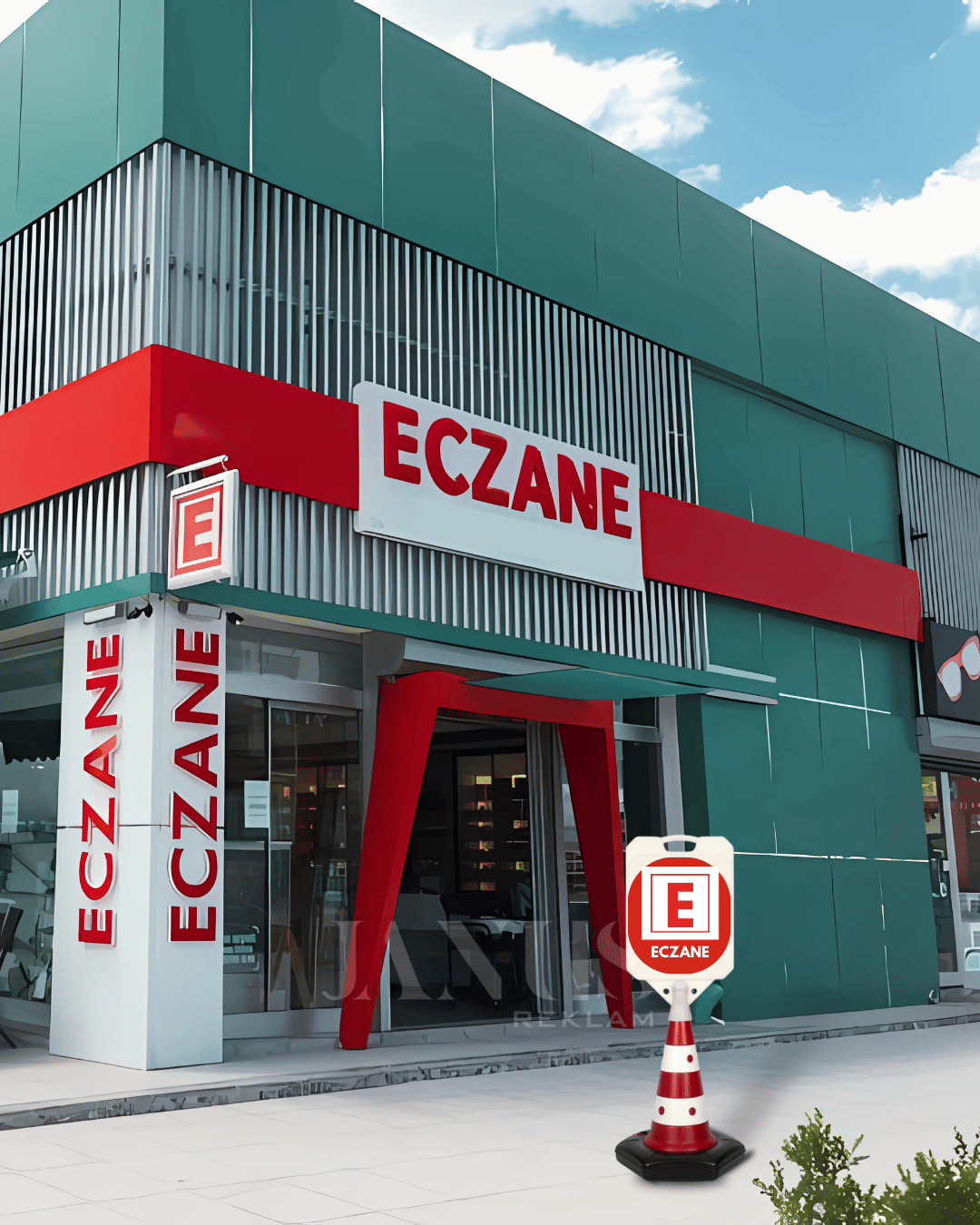 Eczane Reklam Park Dubası