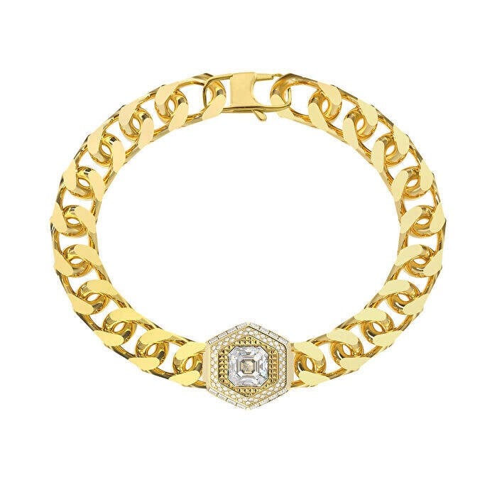 GUESS JGUJUMB06007JWYGS ERKEK ÇELİK BİLEKLİK