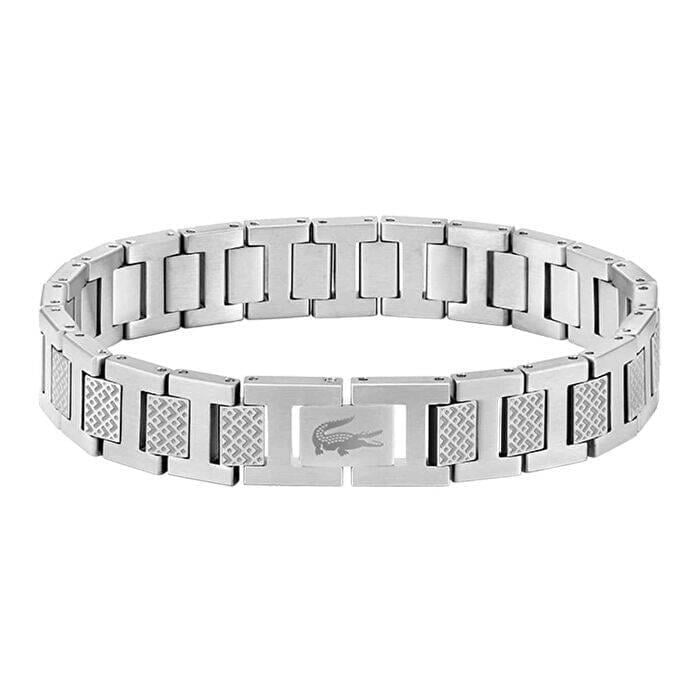 LACOSTE LACJ2040117 ERKEK ÇELİK BİLEKLİK
