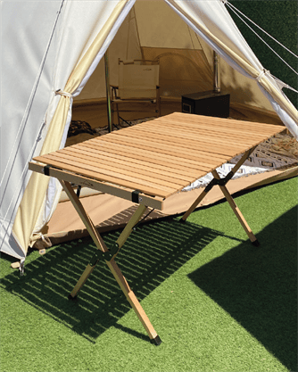 CAMPOUT KATLANIR AHŞAP MASA