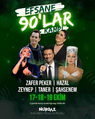 EFSANE 90'LAR KAMPI 17-18-19 EKİM (ÇOCUK)