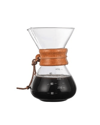 FİLTRE KAHVE CAM SET 400 ML