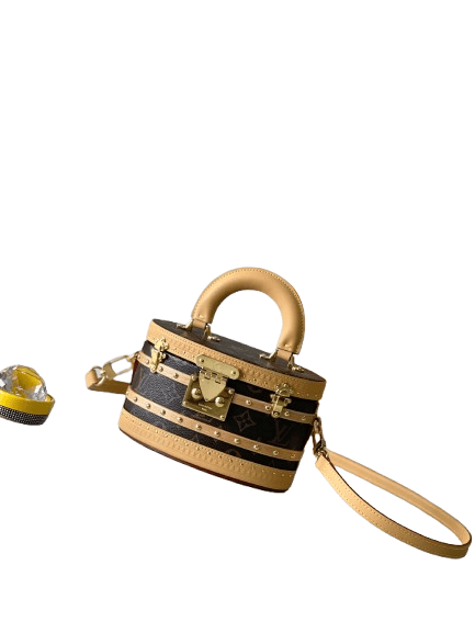 Louis Vuitton Ellis Trunk Handbag – Vintage Monogram Louis Vuitton