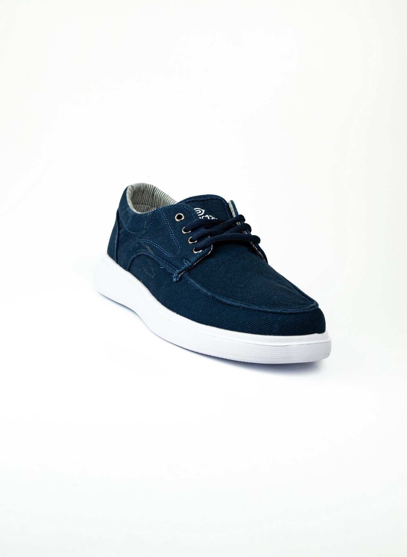 Babalı 023 Dakır's Mavi Keten Erkek Sneaker Ayakkabı 
