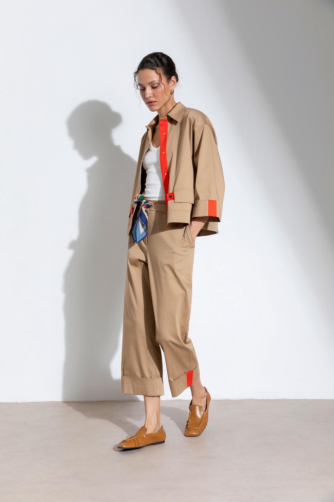 Kasha Camel Pantolon