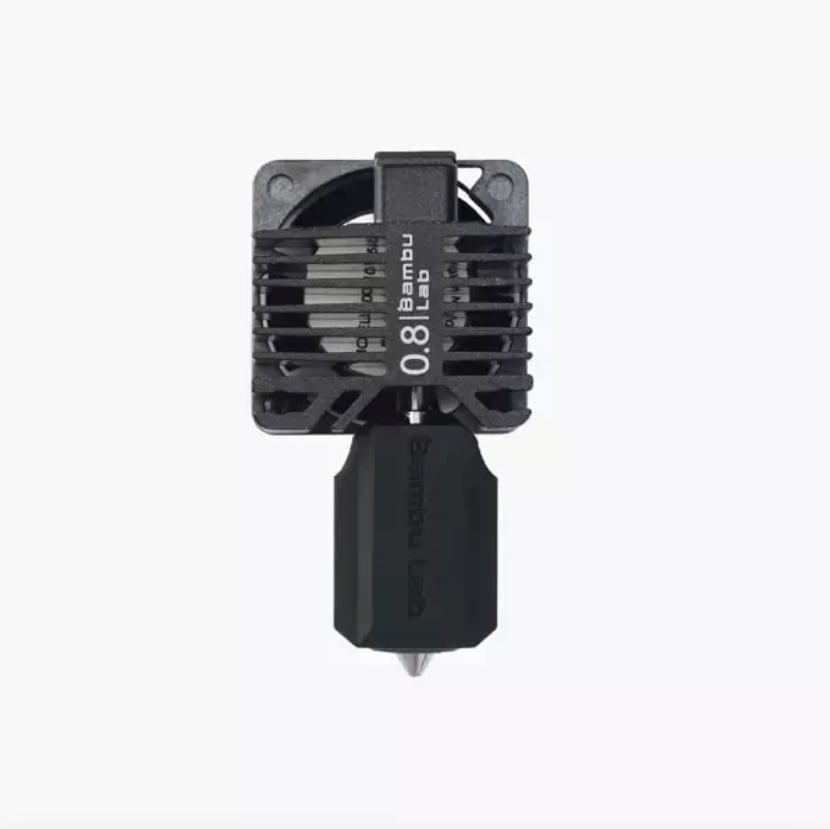 Bambu Lab X1 Serisi 0.8mm Hotend Seti - Sertleştirilmiş Çelik