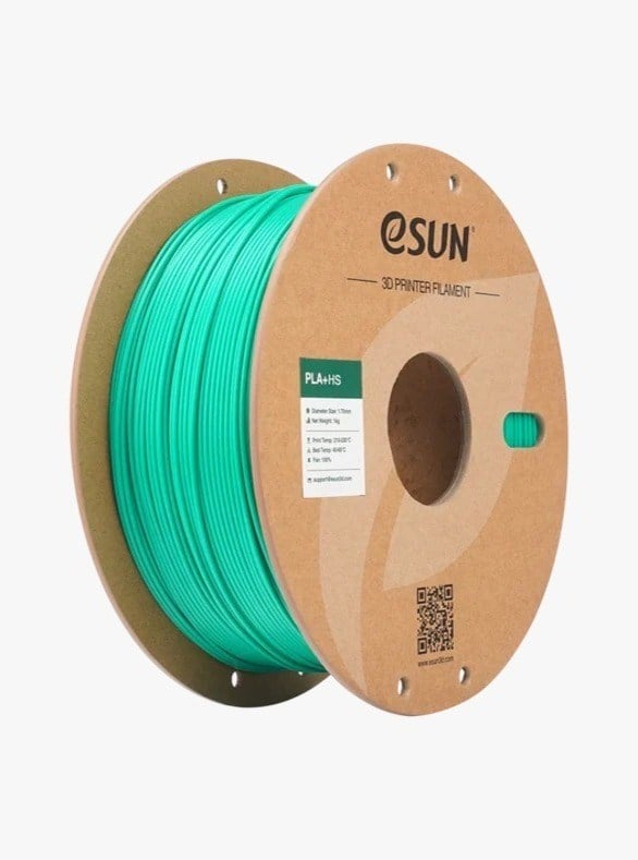 eSUN PLA+HS Jade Green Filament 1.75mm 1kg