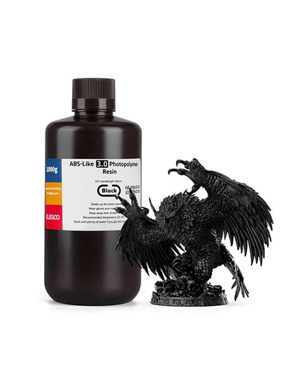 Elegoo ABS-like 3.0 resin 1KG Black