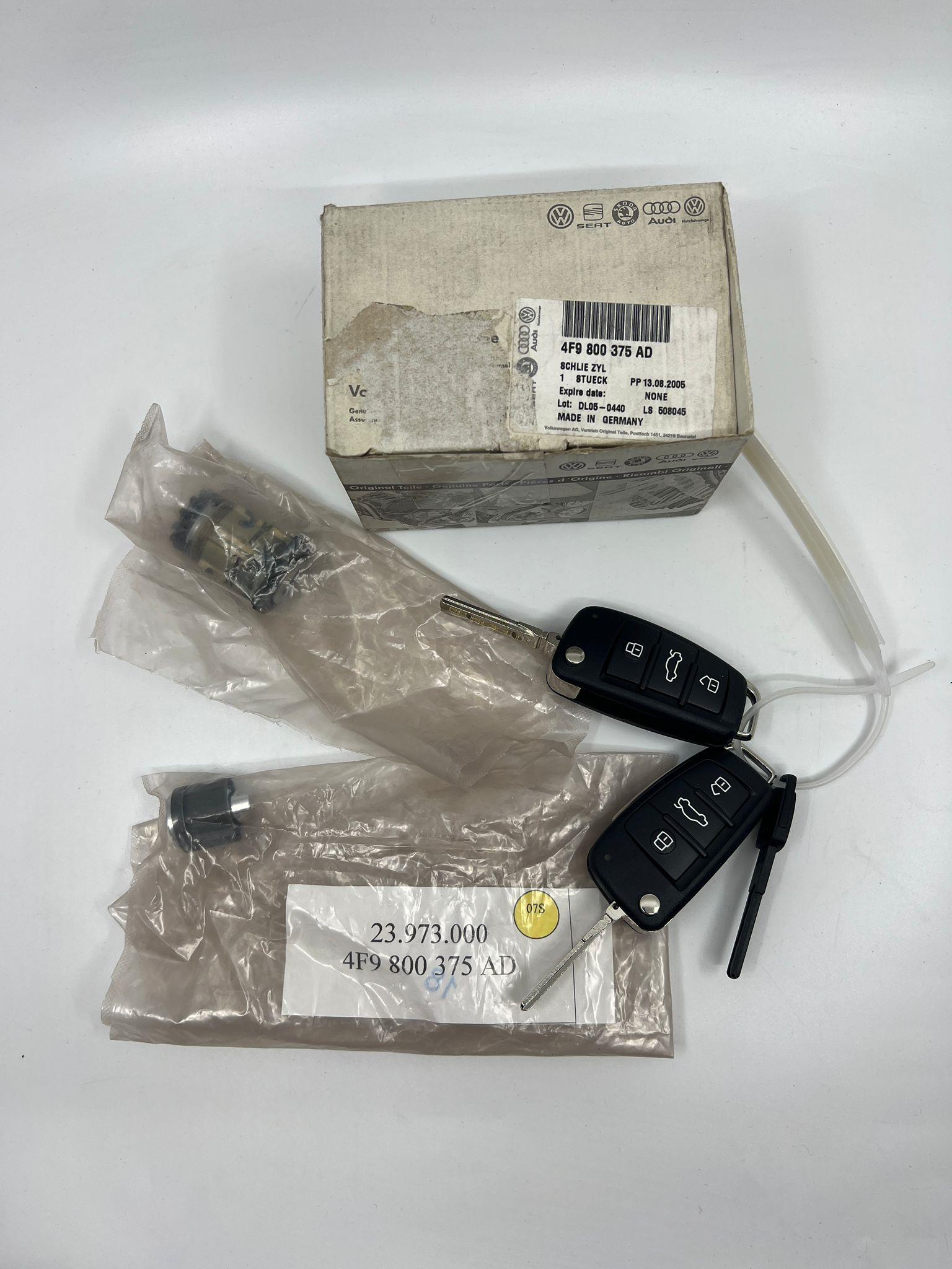 Audi Anahtar Kilit Seti 4F9 800 375 AD 
