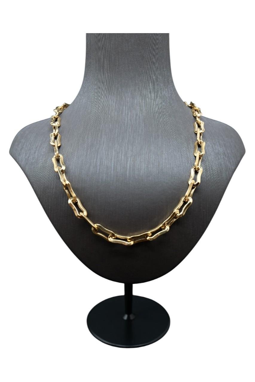 14 AYAR 50CM ATAÇ EĞRİ KOLYE