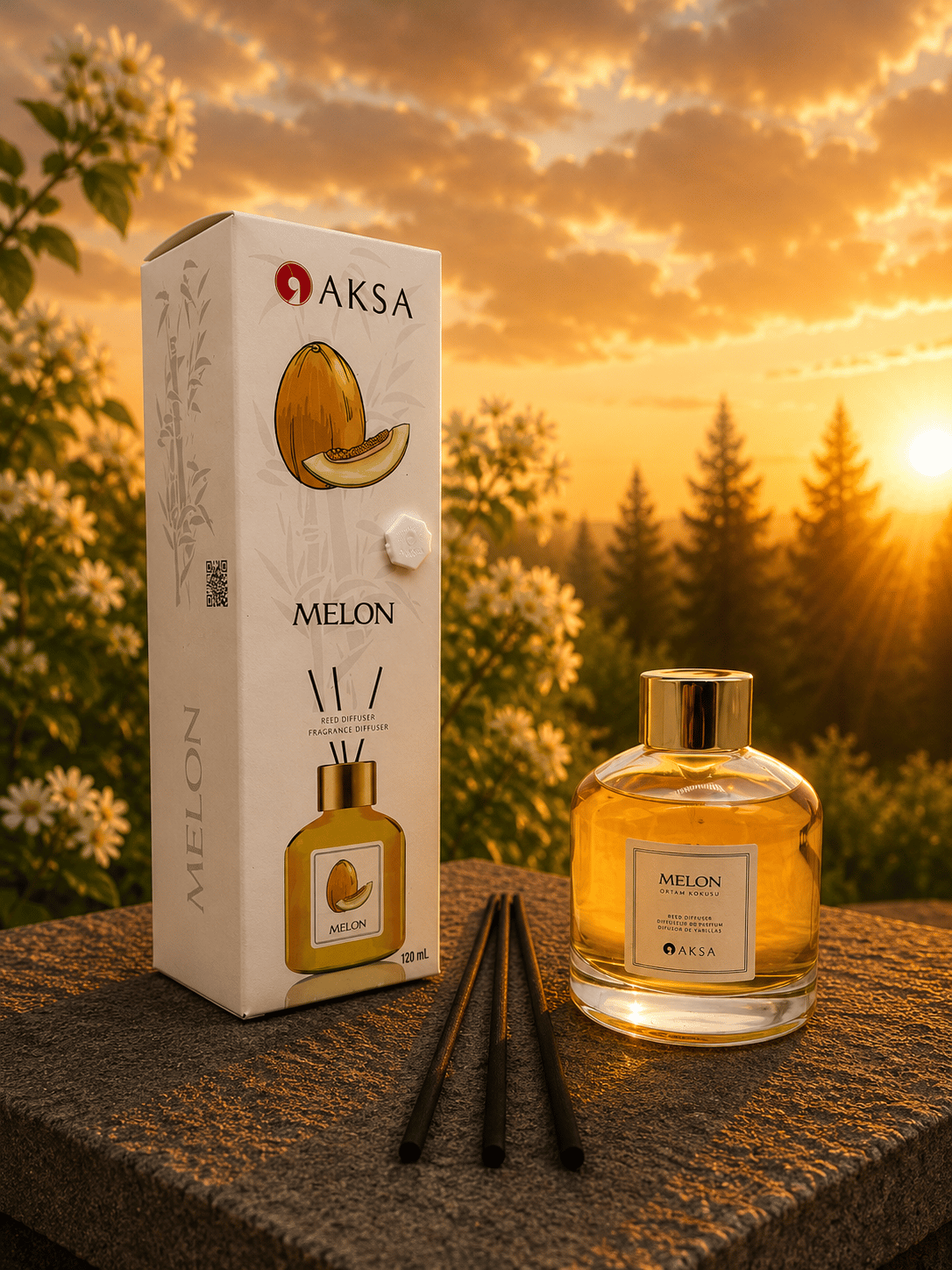 KAVUN 120 ml Çubuklu Oda Kokusu 