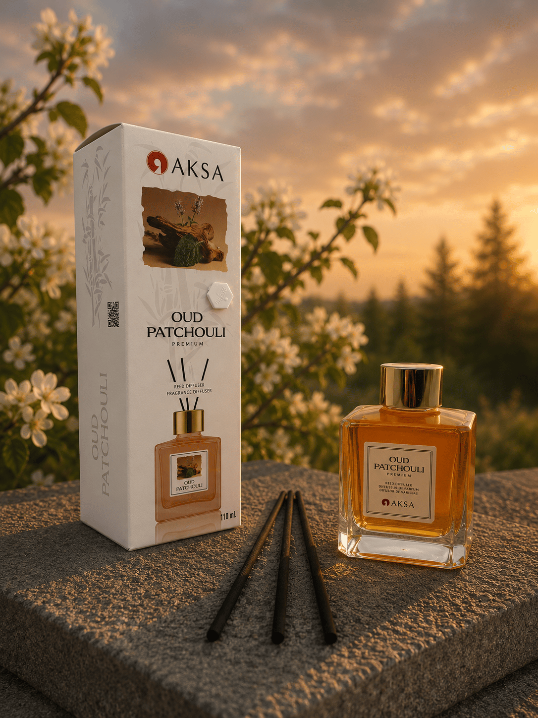 OUD PATCHOULI 110 ml Çubuklu Oda Kokusu