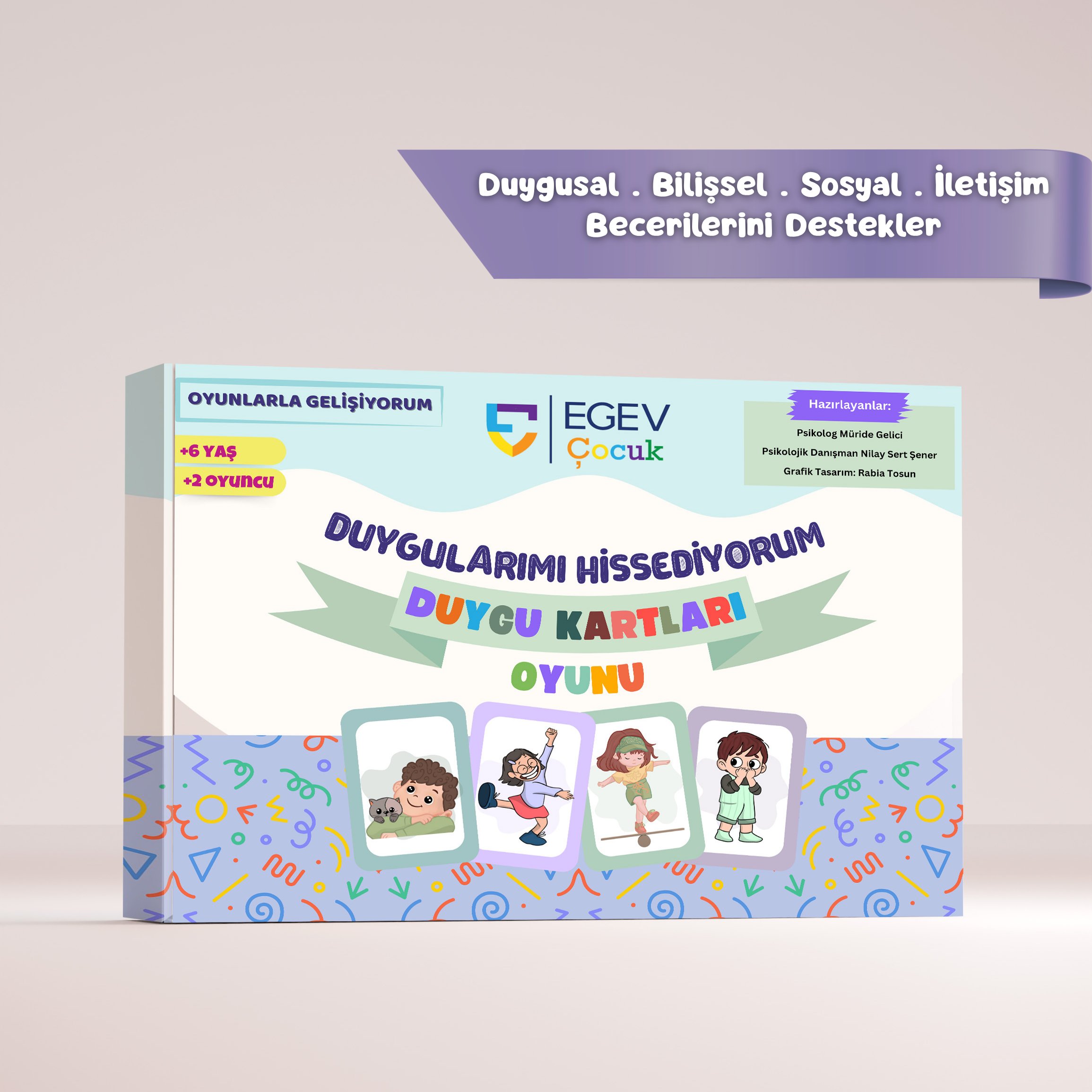 Duygularımı Hissediyorum Duygu Kartları
