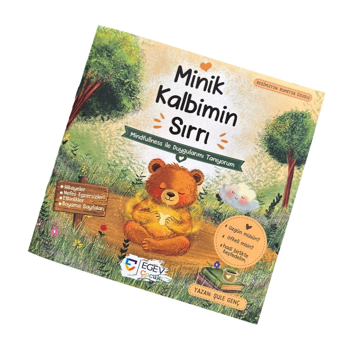 Minik Kalbimin Sırrı – Mindfulness ile Duygularımı Tanıyorum Etkinlikli Hikaye Kitabı-Aktivite Kitabı