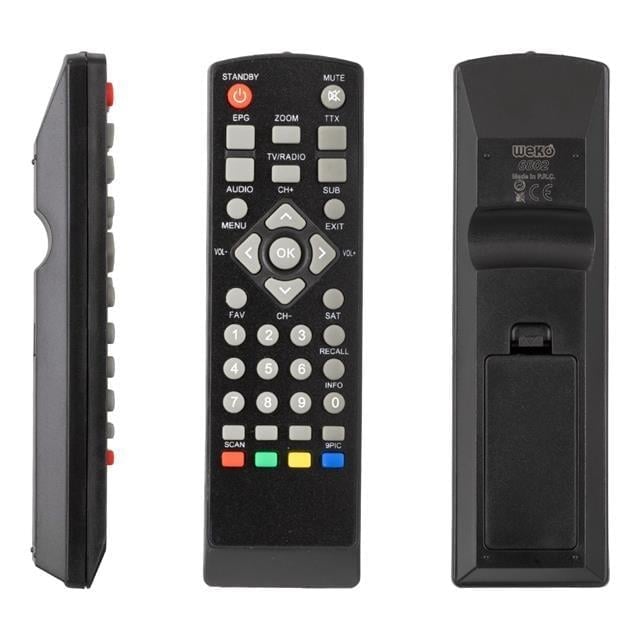 Goldmaster Mini SD - Digimaster Hector Mini Scart - Korax Mini Box - Hiremco Mini SD Wise Uydu Alıcı Kumandası