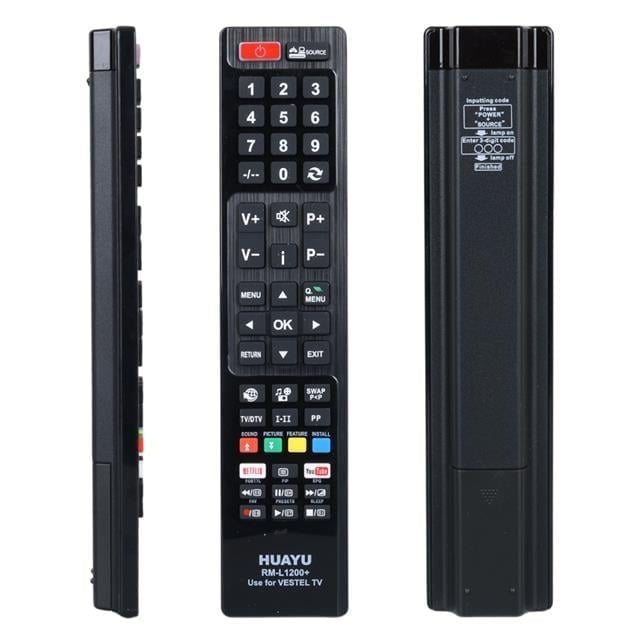 Huayu RM-L1200+ Netflix-YouTube Tuşlu Vestel Universal Lcd Led Tv Kumandası