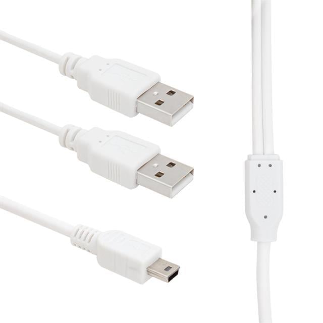 Powermaster USB 2 A Erkek-Mini USB 5 Pin 1 Metre Kablo