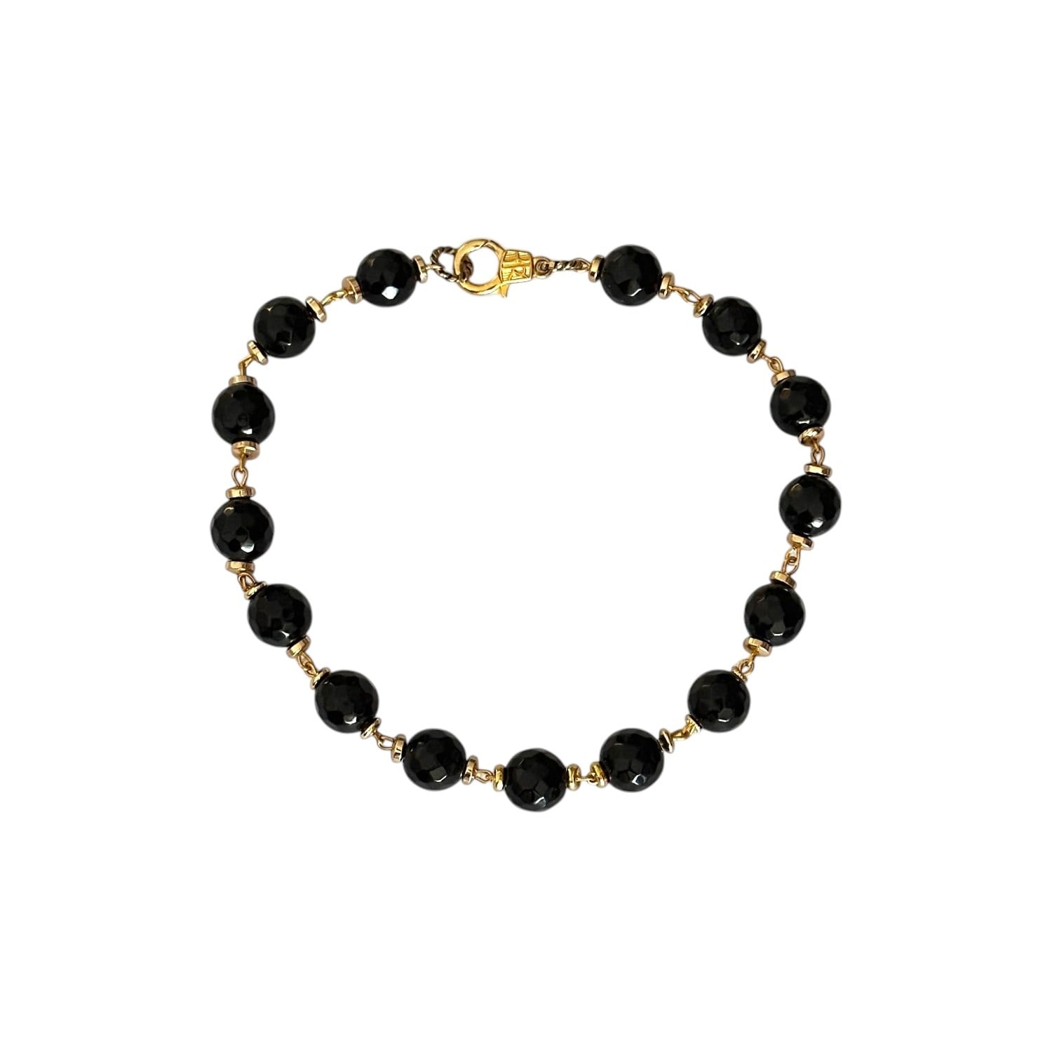 Black Aura Gold Kolye