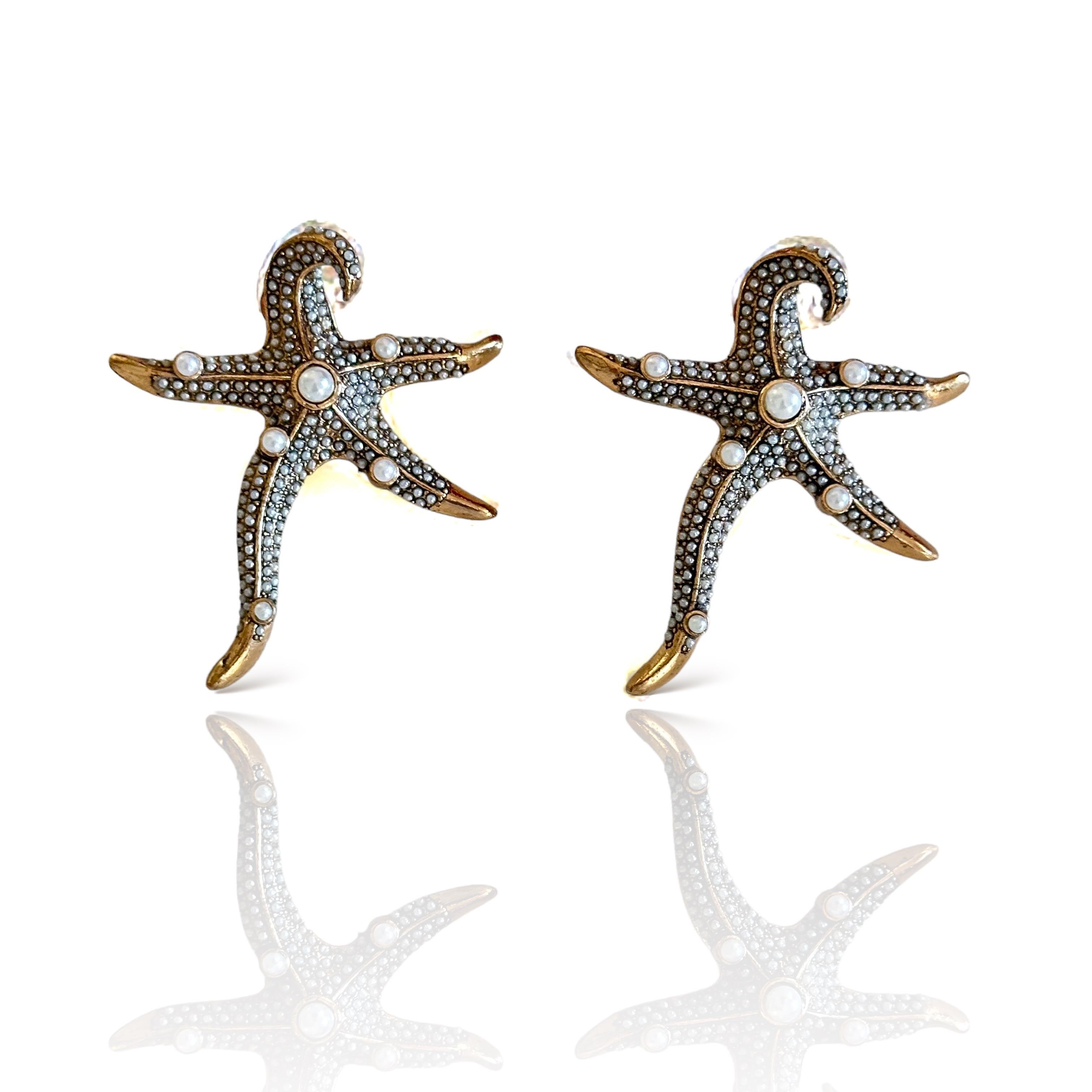 Starfish Küpe