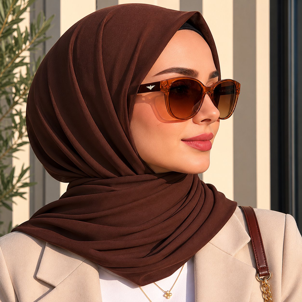 COL 134 Yeni Premium Seri Polarize Kadın Güneş Gözlüğü-Polarize-UV400-Anti Refle 3lü Koruma 57*18*145 Ekartman