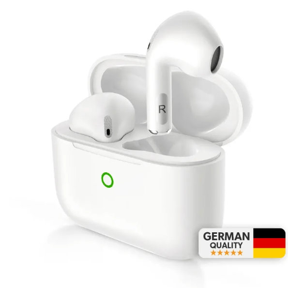 WOYAX by DEJİ SE HD 4 Mikrofon ENC Gürültü Önleme HiFi Stereo Beyaz Kablosuz Bluetooth Kulaklık