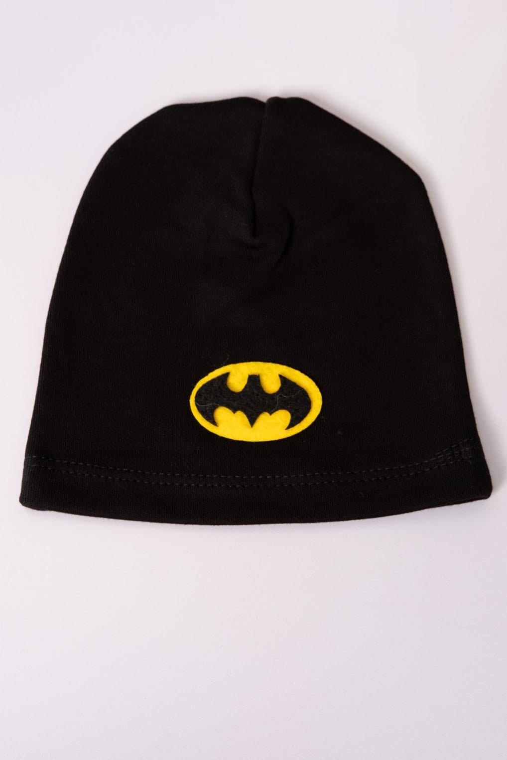 Batman Desenli Çocuk Bere Siyah