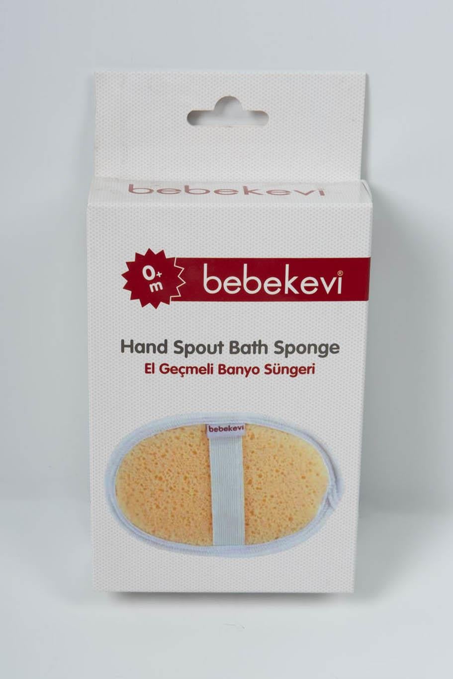 Kenar Biyeli, El Geçmeli Bebek Banyo Süngeri