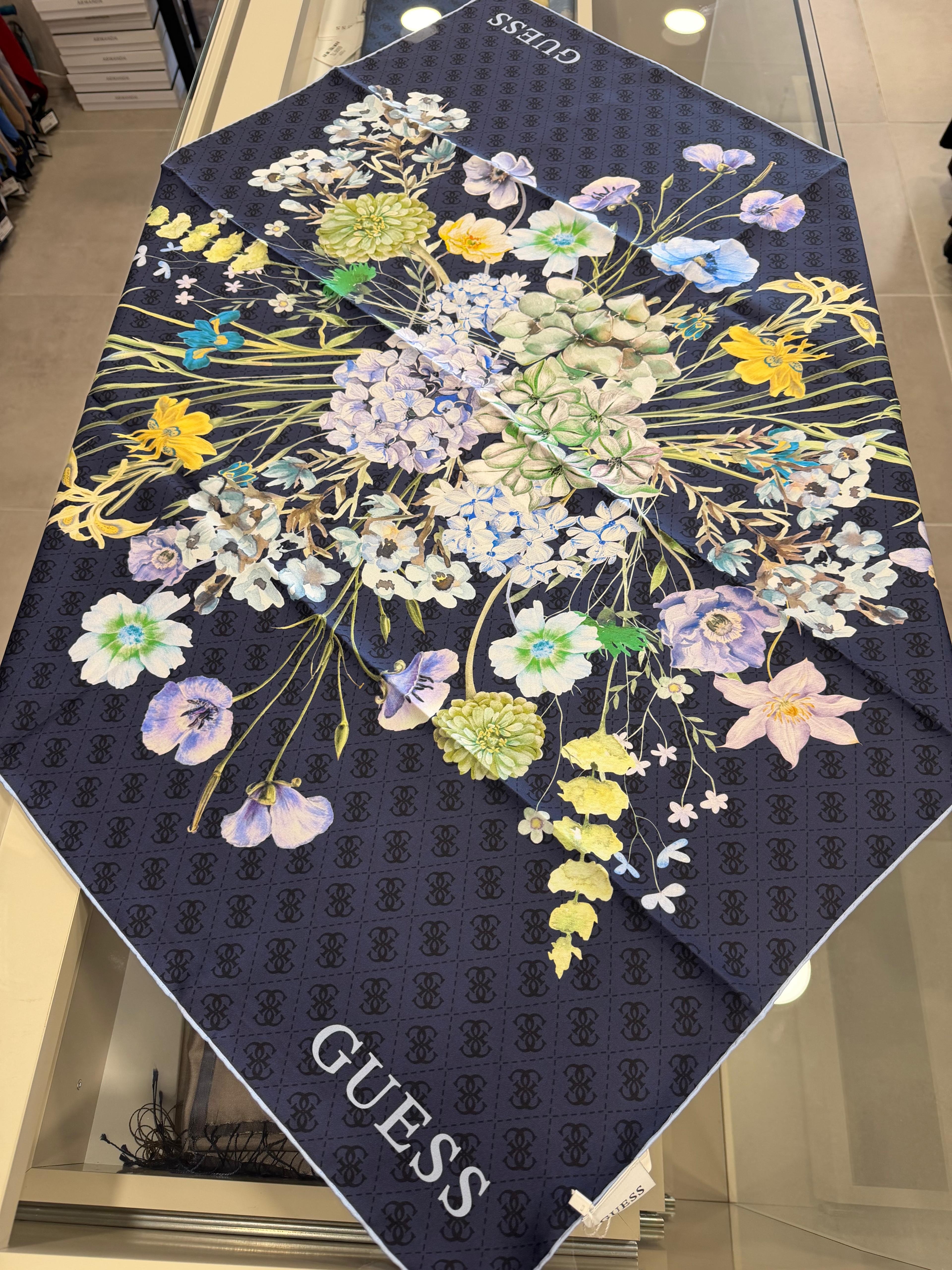 GUESS Twill İpek Eşarp