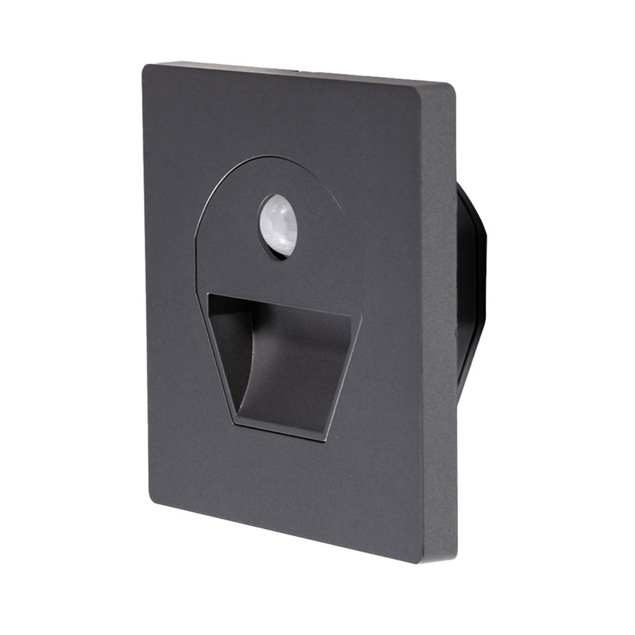 K2 KBA818 Sensörlü Koridor ve Merdiven Armatürü 1W – Günışığı (3000K)