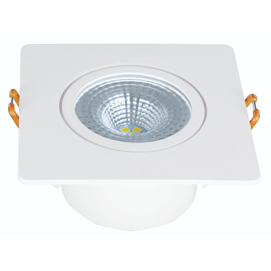 Kare Ledli Spot 5W Sarı KDL106 