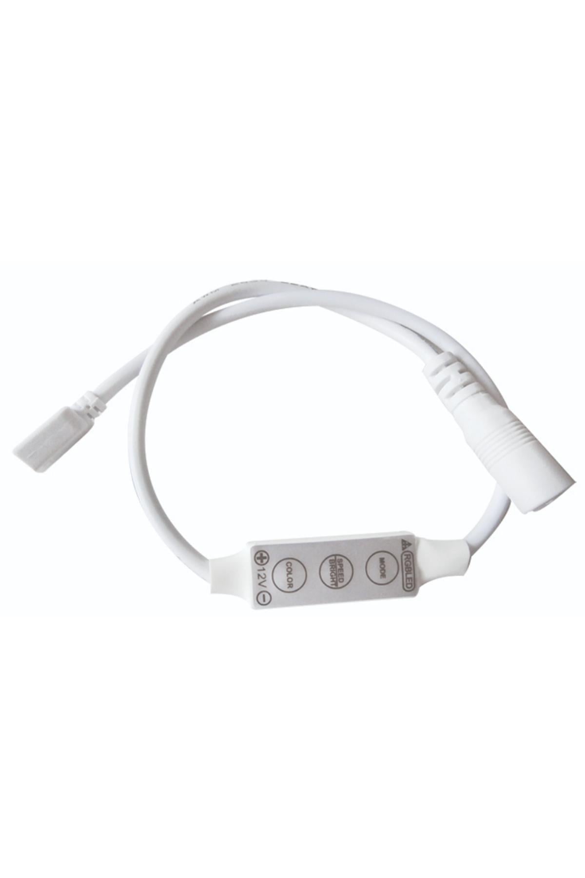 KLD107 Mini RF Uzaktan Kumandalı RGB LED Kontrol Ünitesi (12V-24V)