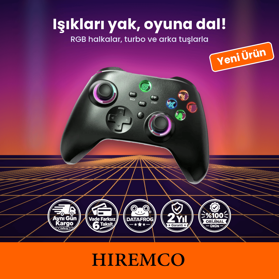 Data Frog PC03 Kablosuz Gamepad