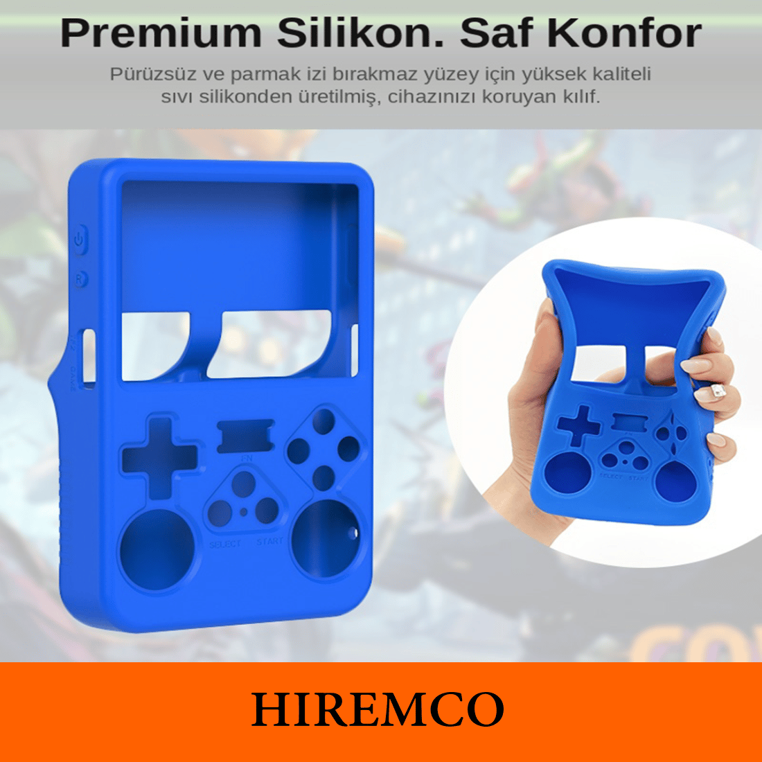 Data Frog R36S Kırmızı Silikon Kılıf
