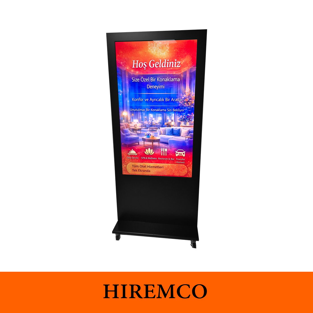 Hiremco Dijital Tabela Kiosk (50”)