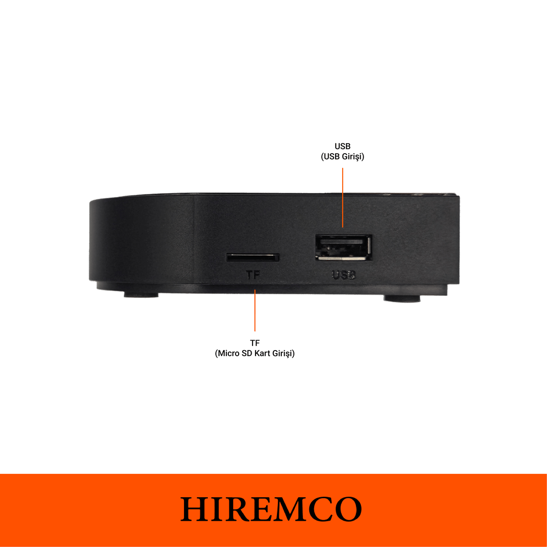 Hiremco Matrix R Android 4K 64GB Android 12 Uydu Alıcısı