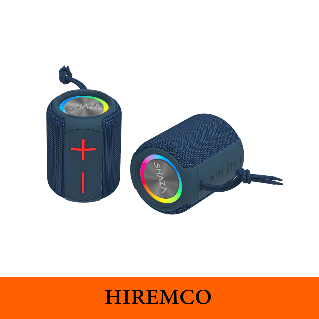 SHAZA Taşınabilir Bluetooth Hoparlör IPX6 Suya Dayanıklı - 6W Ses Çıkışı Mavi