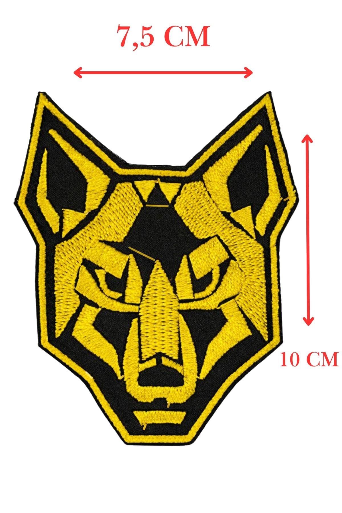 Single Sword Nakış Patch - Kurt Peç