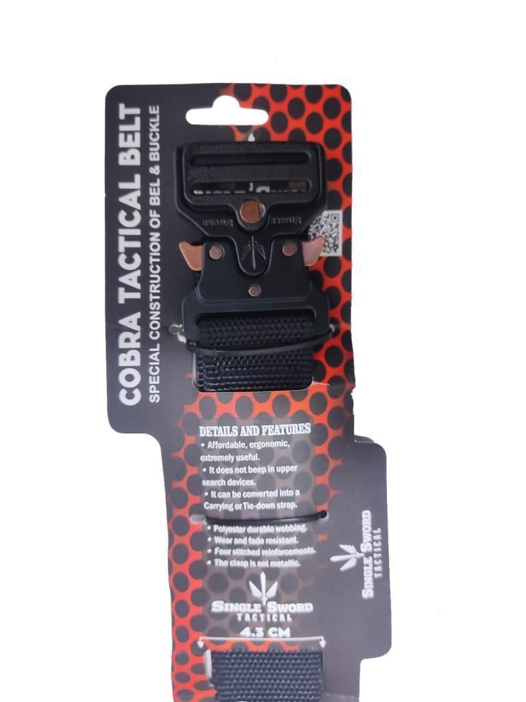 Single Sword Kobra Kemer - Taktik Outdoor ve Koruma Pantolon Kemeri Yerli 