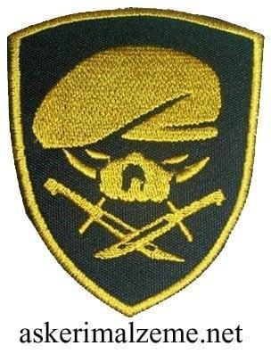 Single Sword Nakış Patch - Büyük Boy Bere-Bıçak Peç