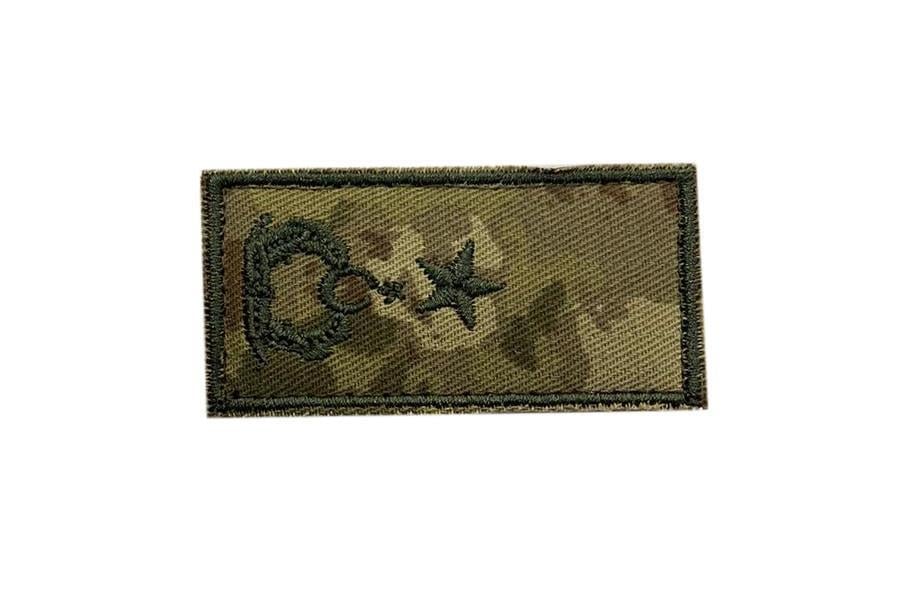 Single Sword Yeni TSK Eğitim Nakış Rütbe (Mini Model)