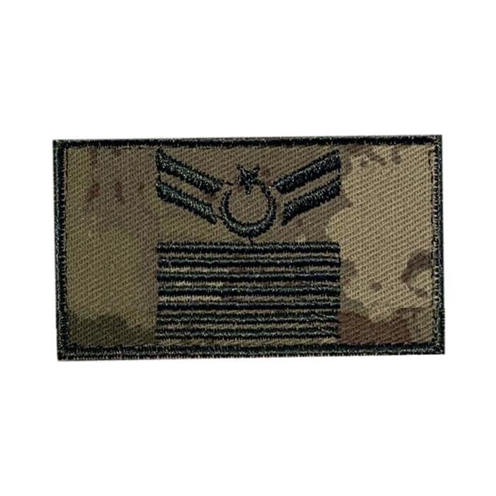 Single Sword Yeni TSK Eğitim Nakış Rütbe (Mini Model)