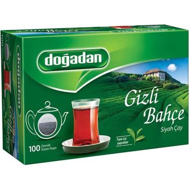 DOĞADAN GİZLİ BAHÇE DEMLİK POŞET ÇAY 100'LÜ 320 GR